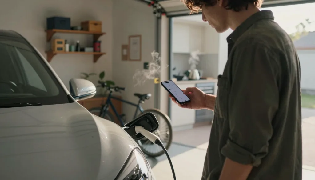 Como integrar veículos elétricos na rotina usando automação para eficiência