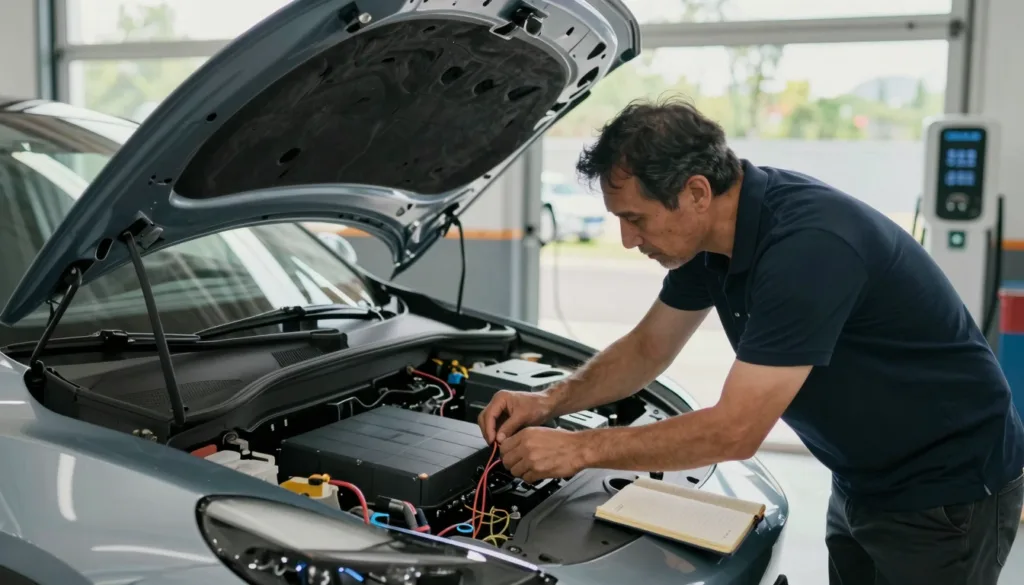 Como veículos elétricos integram tecnologia e automação